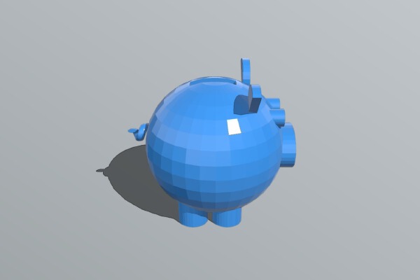 piggy bank | 3d print model