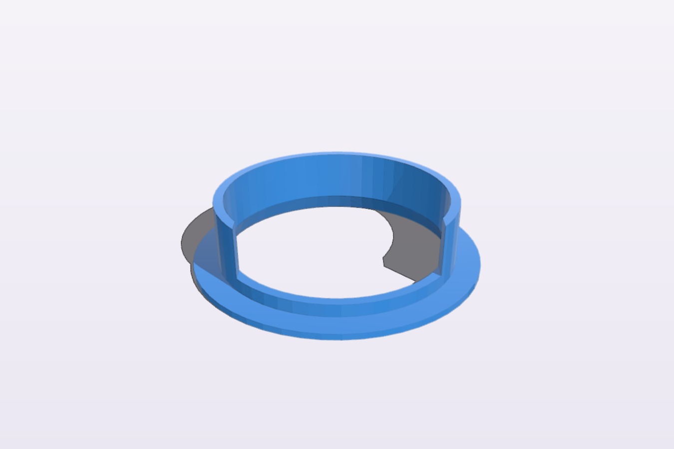 Pinball kickout hole protector; Williams smaller diameter