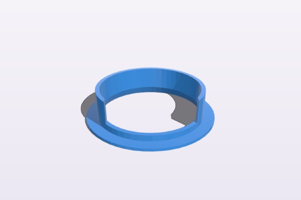 Pinball kickout hole protector; Williams smaller diameter | 3d print model