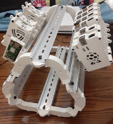 Pi Din_Vesa Cases | 3d print model