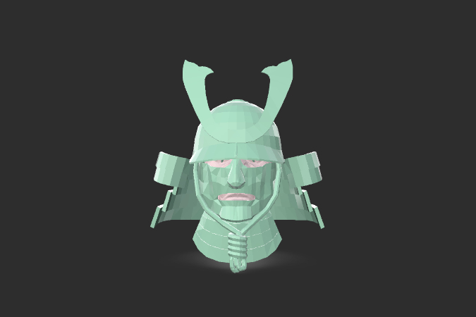 Samurai Mask and Armor