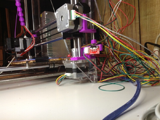 Z Endstop Mount - Folgertech Prusa I3 | 3d print model