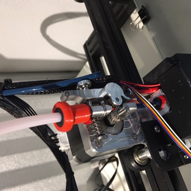 Filament guide holder Palette 2, CR-10_Ender 3, Microswiss Direct Drive
