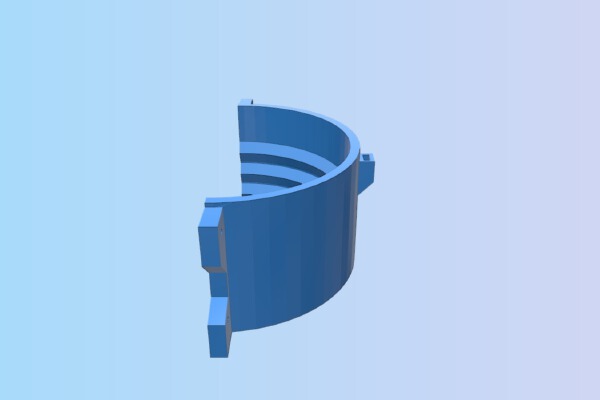 Air Conditioner Hose Adapter | 3d print model