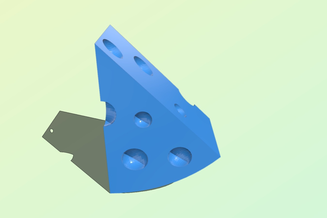 Simple Cheese Wedge