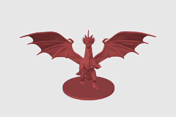 red dragon | 3d print model