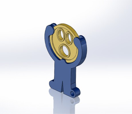Headless Key Ring _ Shopping Cart Token | 3d print model
