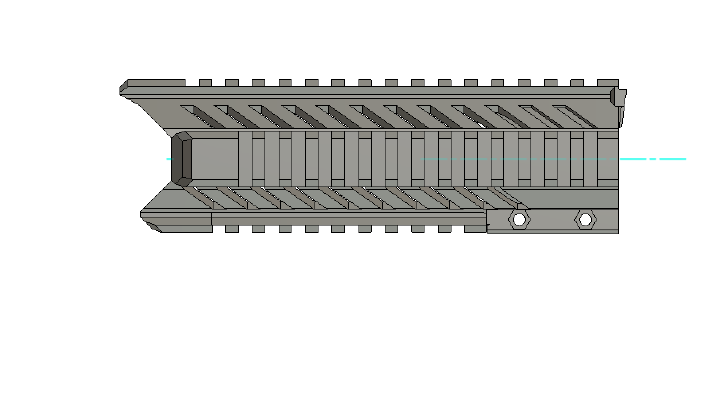 Airsoft Handgaurd | 3d print model