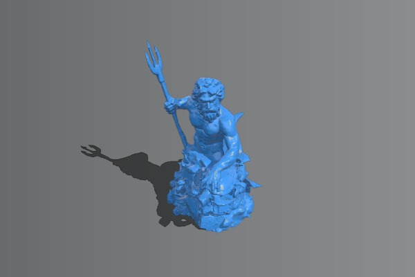 King Neptune (Virginia Beach Statue) | 3d print model