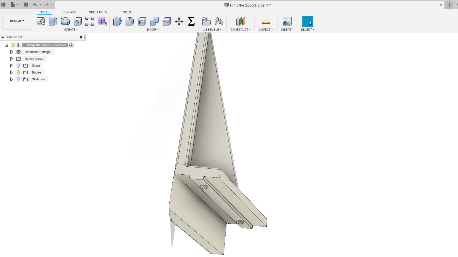 Pimp the Anycubic Kossel Spool Holder