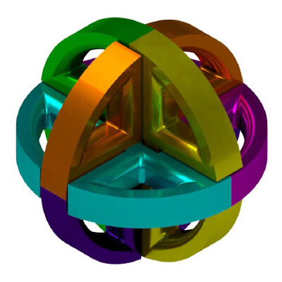 Saturnus Puzzle | 3d print model