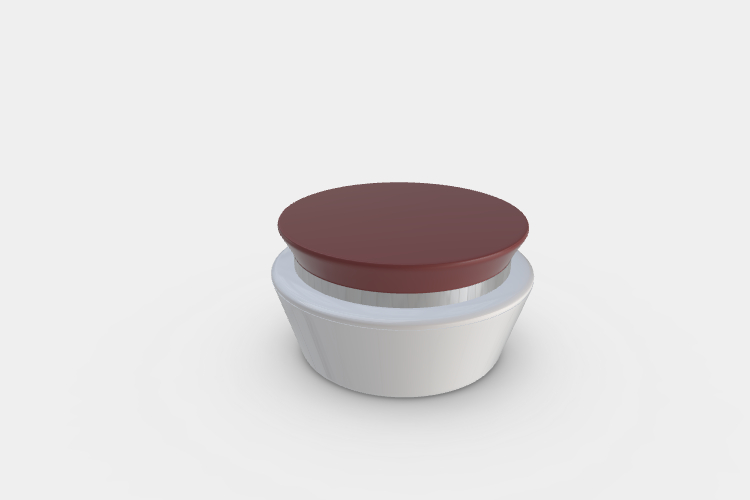 Free Cosmetic Jar Mockup