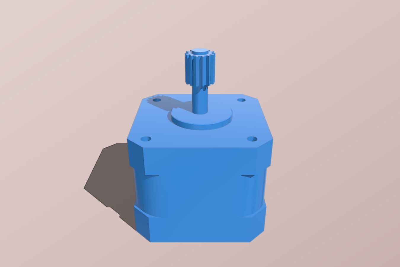 Stepper motor, STP-43D1034 - NEMA17