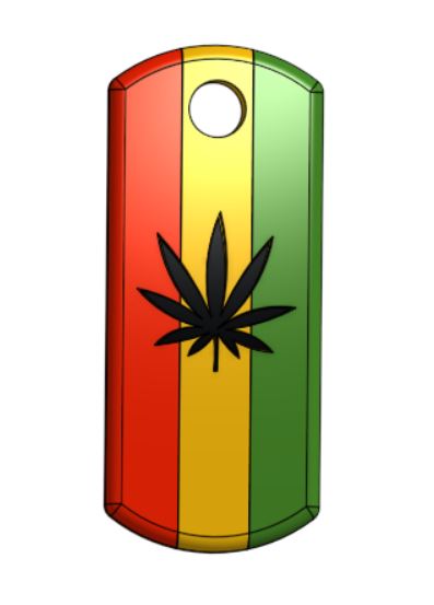 reggae key chain