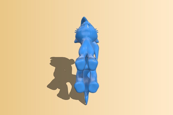 Black star deer | 3d print model