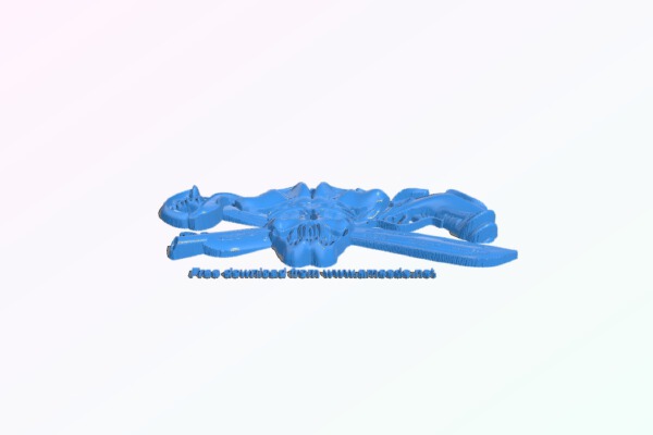 Pirate skull | 3d print model