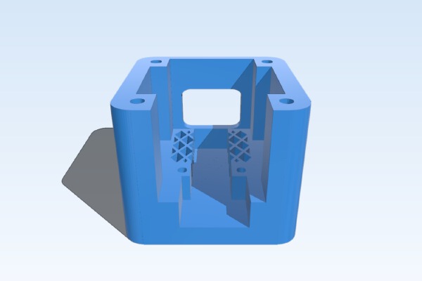 New CR-10s X-Axis Stepper Cover with End Stop Mount | 3d print model