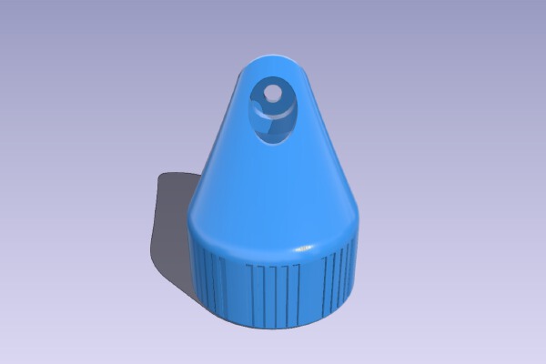 Tealight holder center wall mount V1.5 | 3d print model