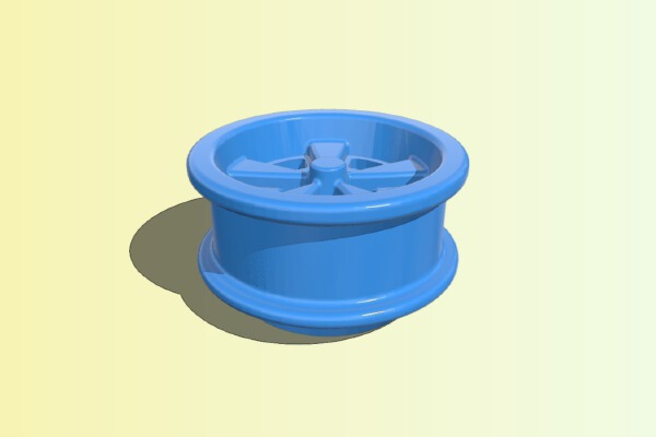 1:25 Camaro RS Wheels | 3d print model