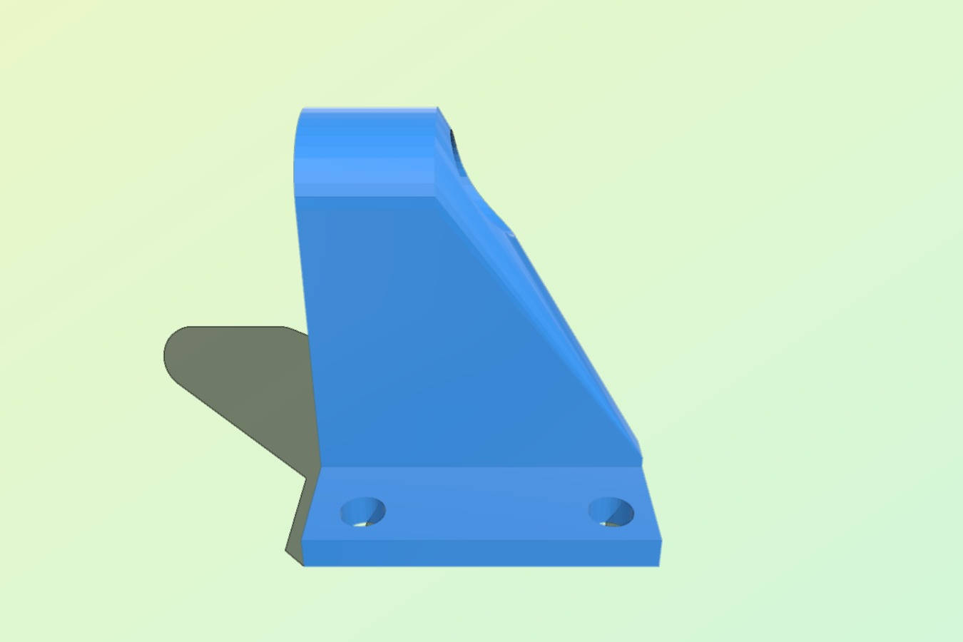 MP Mini Delta filament guide