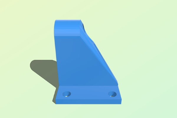 MP Mini Delta filament guide | 3d print model