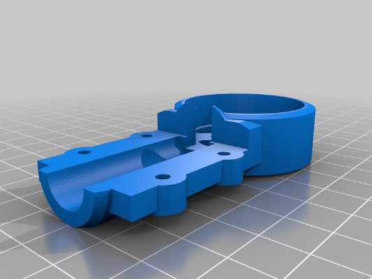 Motor mount 12 mm tube | 3d print model