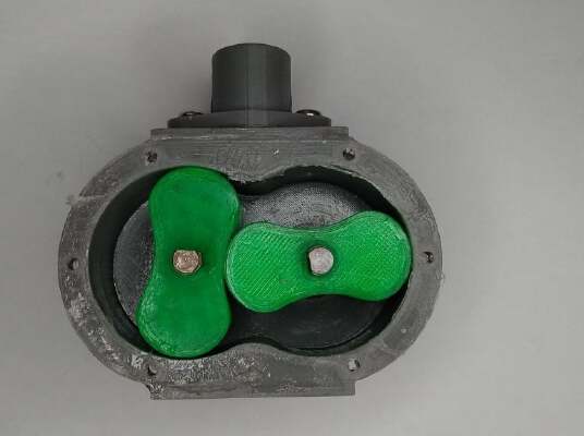 working mini roots blower | 3d print model