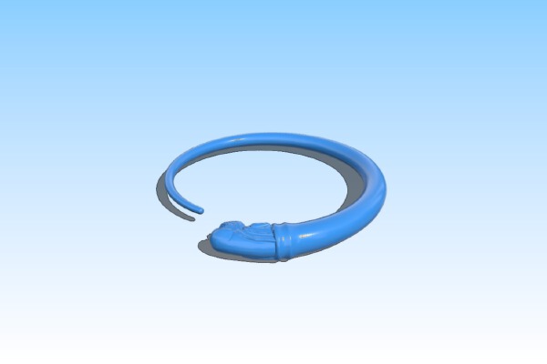 alien ear-spiral | 3d print model