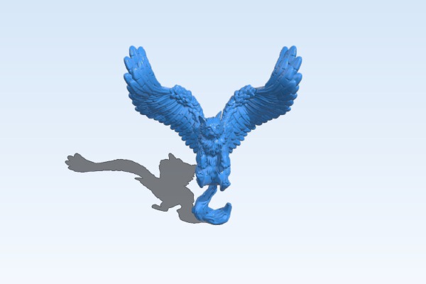 Tressym Flying cat | 3d print model