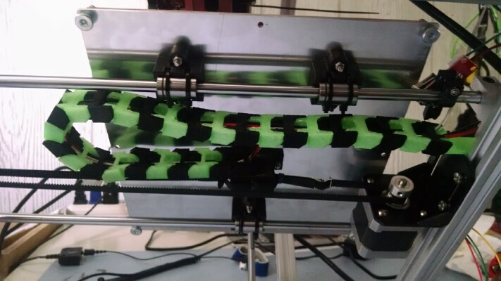 2020 i3 Y Axis Cable Chain and Anchors V2 | 3d print model