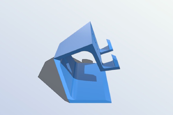 Remixed Nintendo Switch Stand | 3d print model