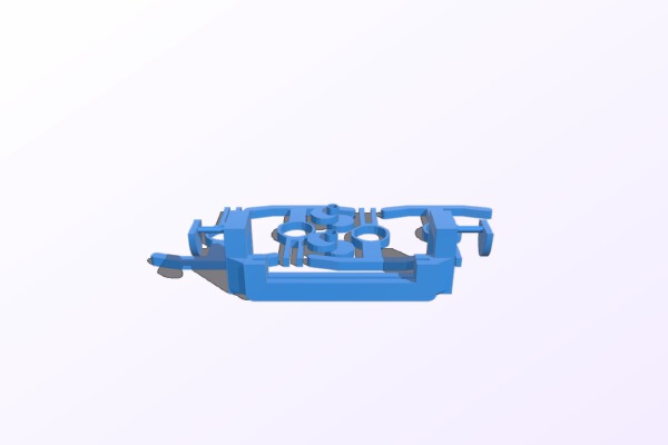 Walking Robot V1 - Microbit and servos | 3d print model
