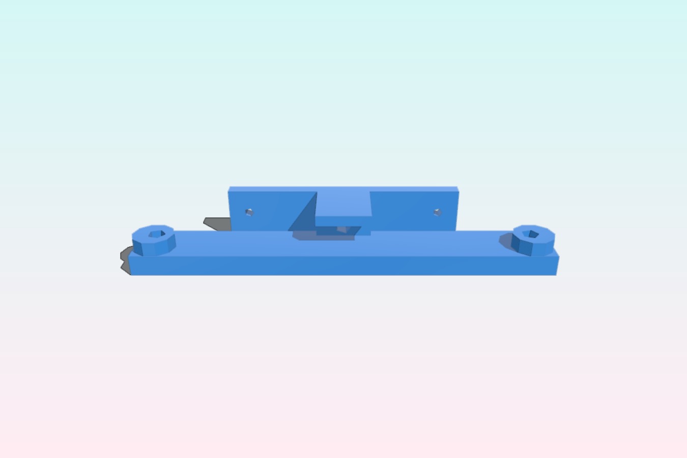 Servo Mount for Radio Shack Camera Board (SKU 2760248)
