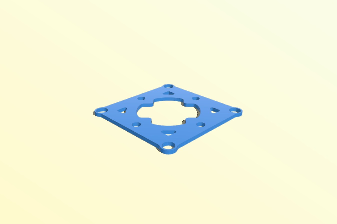 Boldclash B06 flight controller (Inductrix size) adapter to 16x16 mm stack