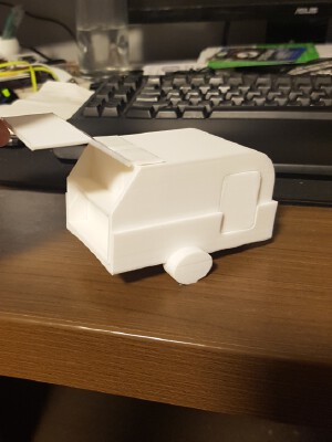 Teardrop Trailer | 3d print model