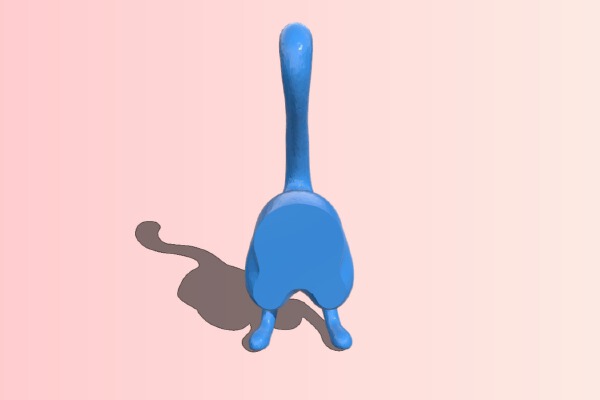 Cat Butt Key Hook | 3d print model