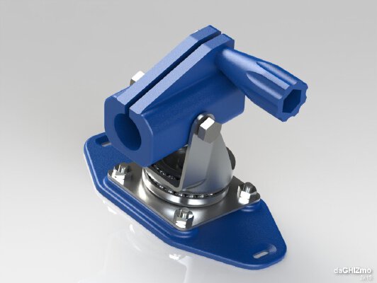 GoPro 360 Rotor mount | 3d print model