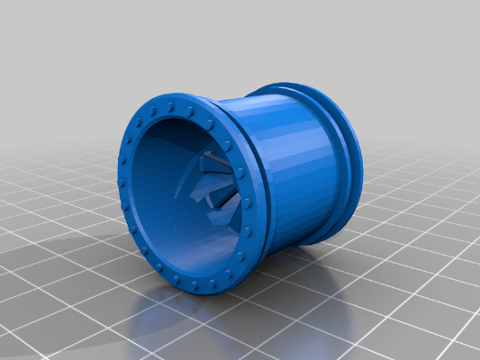 scx24_trx4m DEEP dish wheels | 3d print model