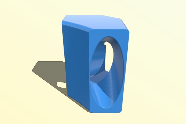 FilaDryer S1 Fan Duct with automatic switch | 3d print model