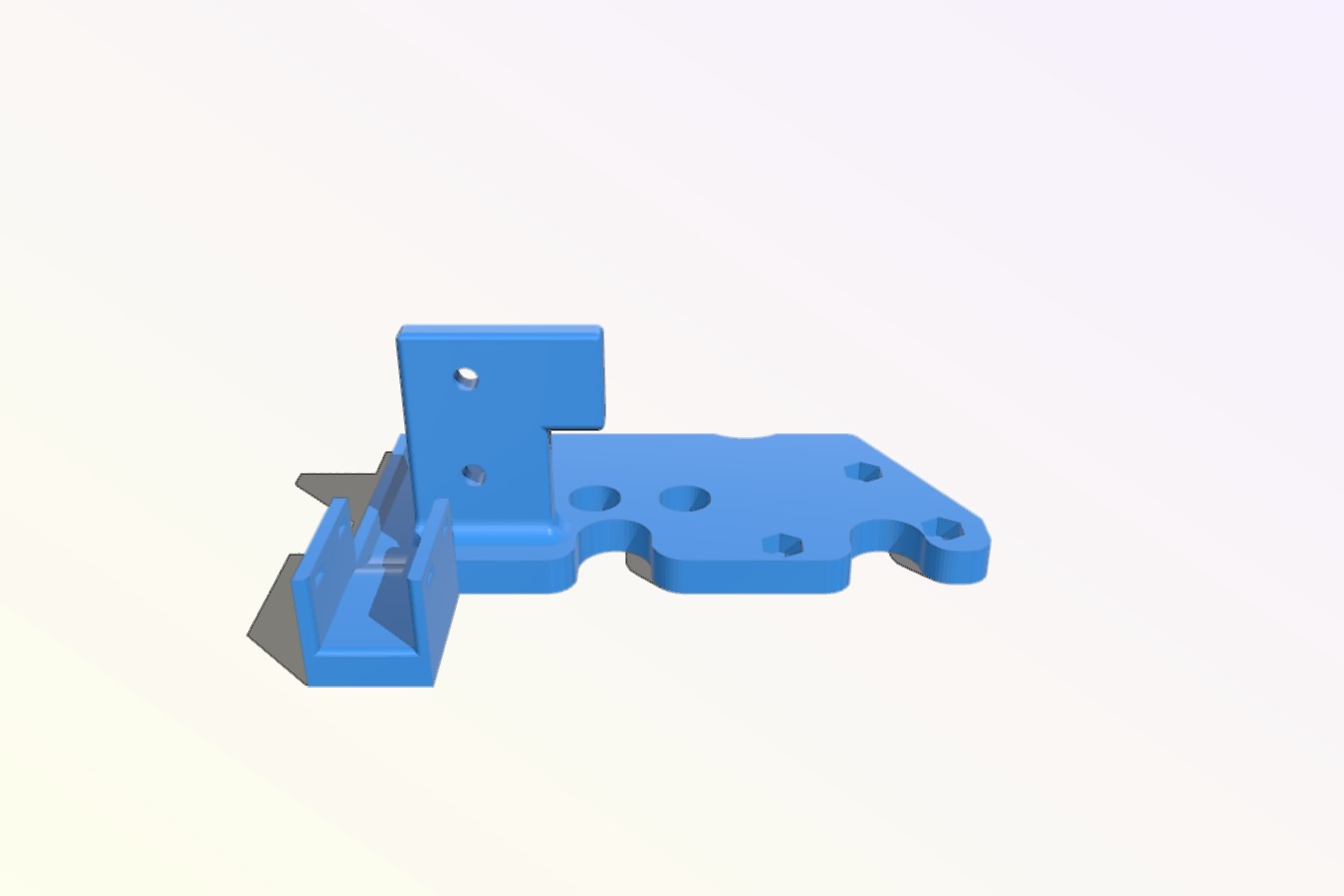 Gantry adapter BiQu H2 for Ender 3 v2