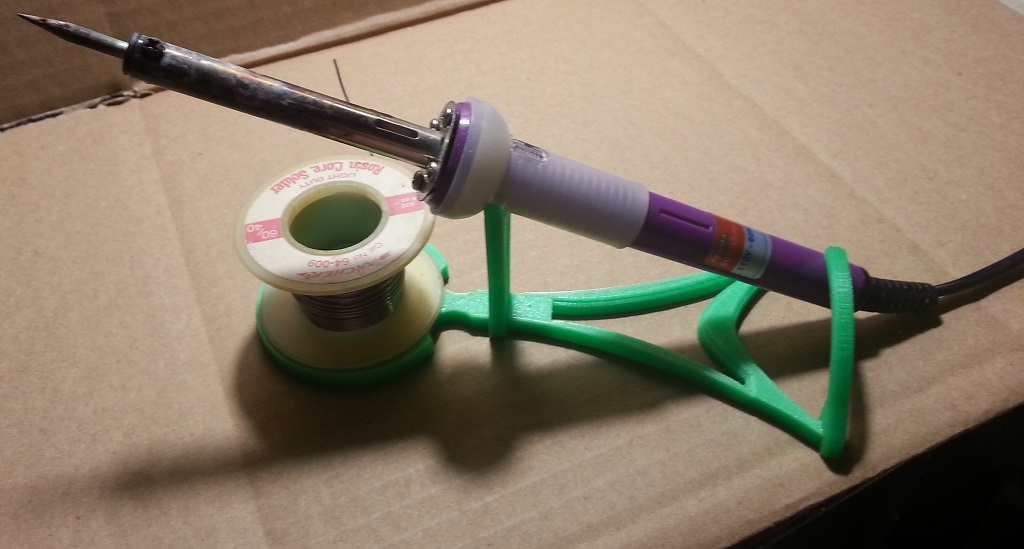 My Version of Stylish () and a little bit Startrekesque soldering iron holder