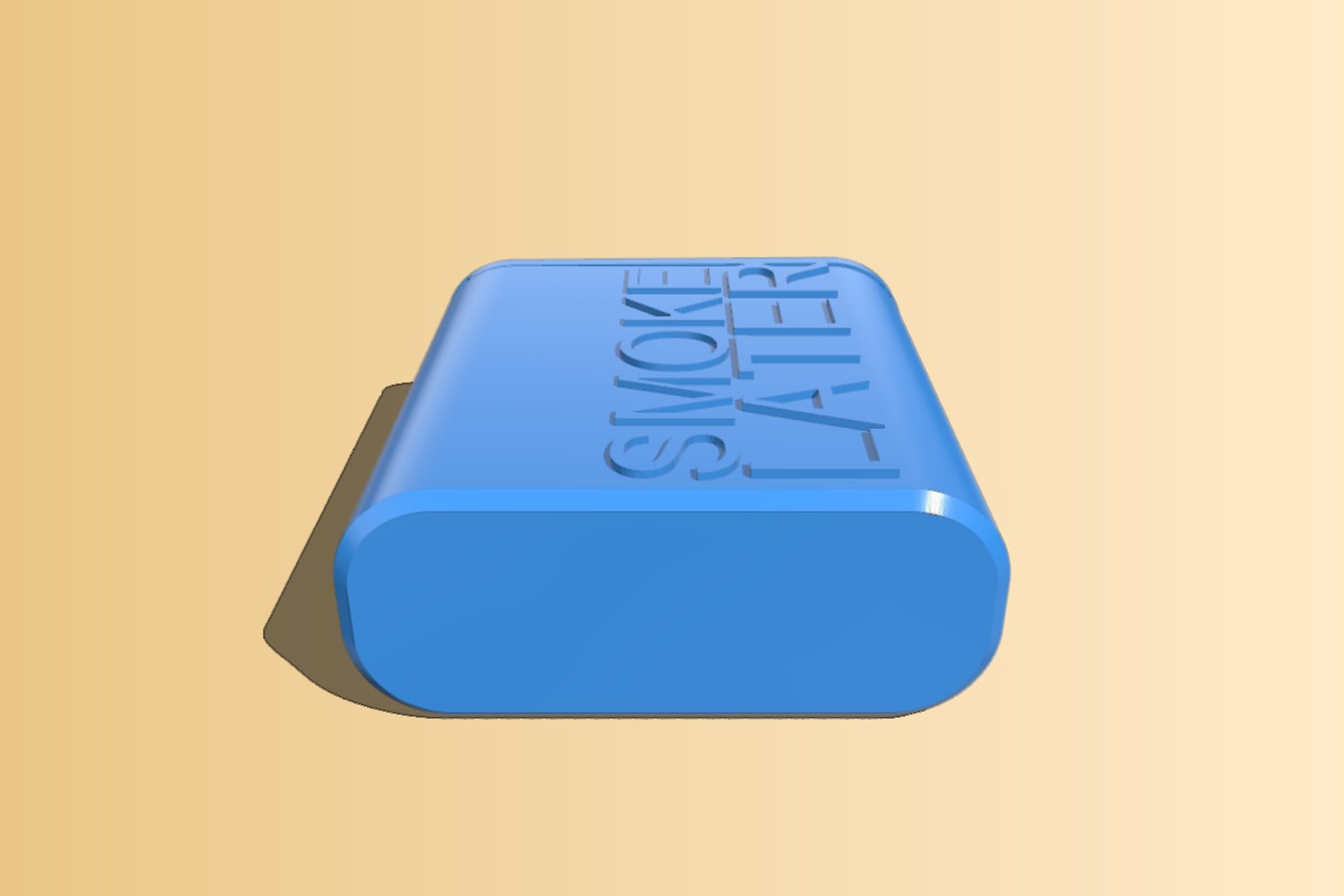 Smoke later – Pocket ashtray