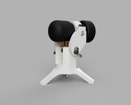 LNB holder with AZ_EL Adjust (Othernet) | 3d print model