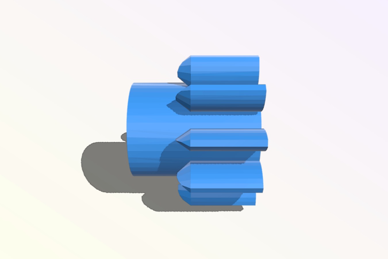 Printable gripper for the HOAP-3