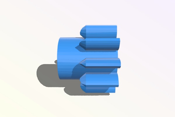 Printable gripper for the HOAP-3 | 3d print model