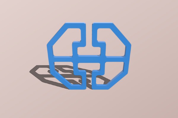 Gaming Chair - Head Pillow Clip - Butterfly Clip | 3d print model