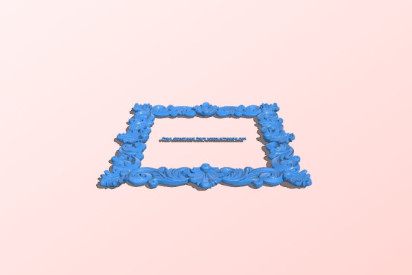 Picture frame or mirror | 3d print model