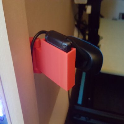 logitech webcam mount hinging | 3d print model