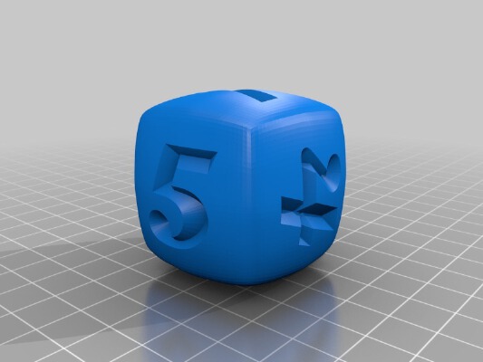 slightly rounded cube | 3d print model