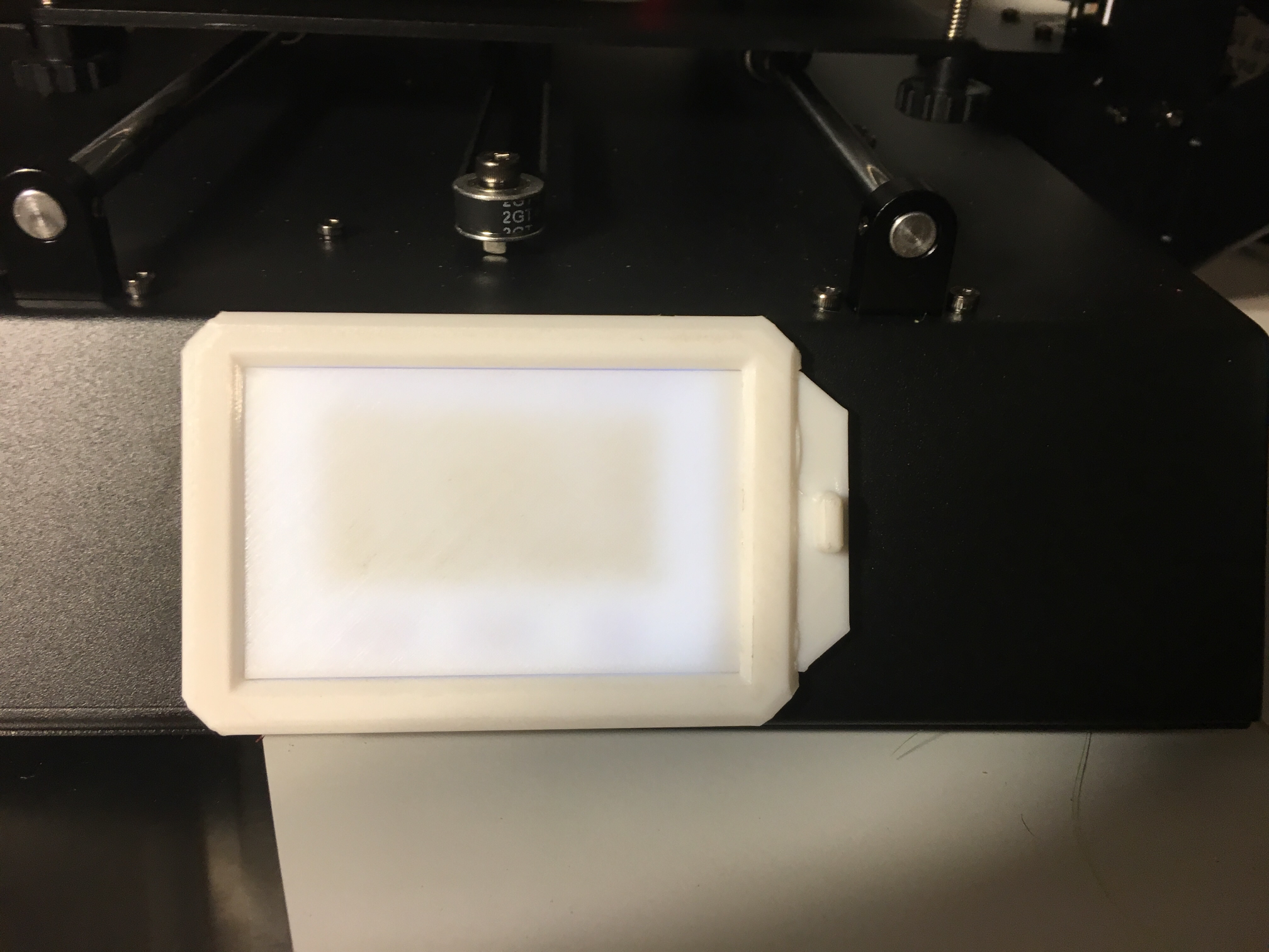 Anycubic Mega S Faceplate with screen cover